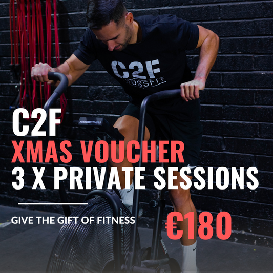 3 x Private Training Sessions XMAS VOUCHER